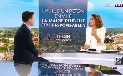 Responsabilité de la ville, de la mairie, en cas de chute de piéton